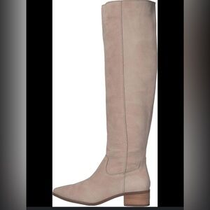Lucky Brand Kitrie Leather over the Knee Boots 8.5